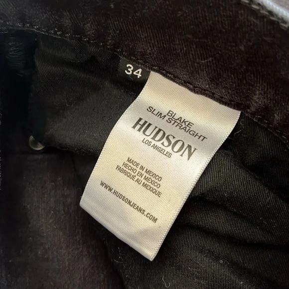 Men’s Black Hudson Jeans - Picture 4 of 5